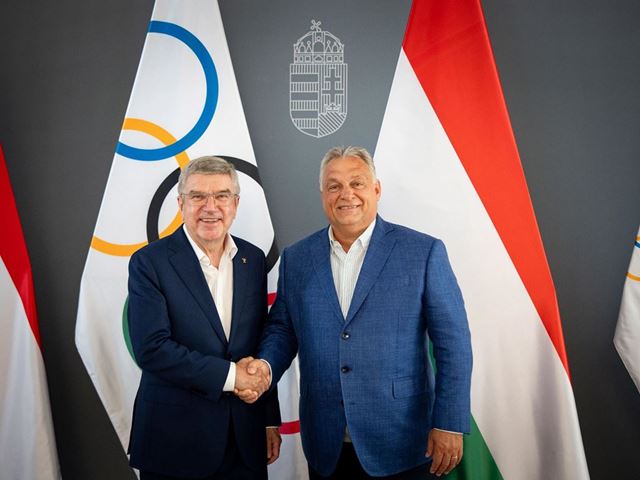 IOC President attends World Athletics Championships in Budapest