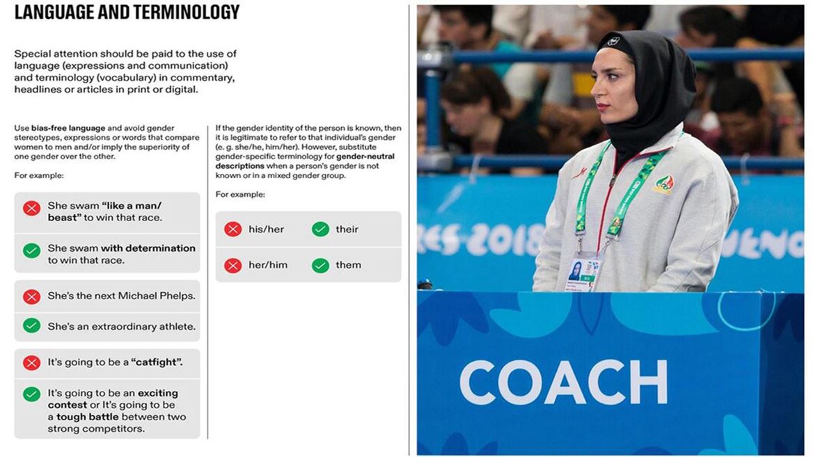 New IOC guidelines to ensure gender−equal, fair and inclusive representation in sport in Tokyo