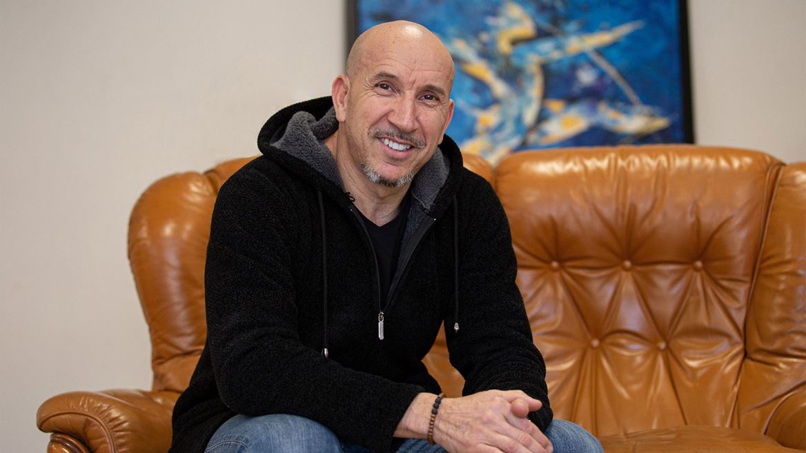 Olympian artist Kader Klouchi (FRA-ALG)