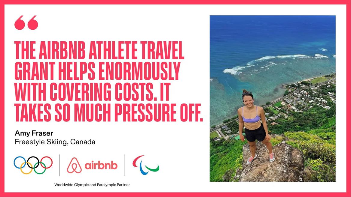 IOC and IPC team up again with Airbnb to offer 1 000 Athlete Travel Grants