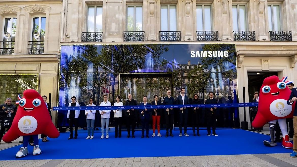 Samsung opens innovative showcase in Paris to engage fans during Olympic Games