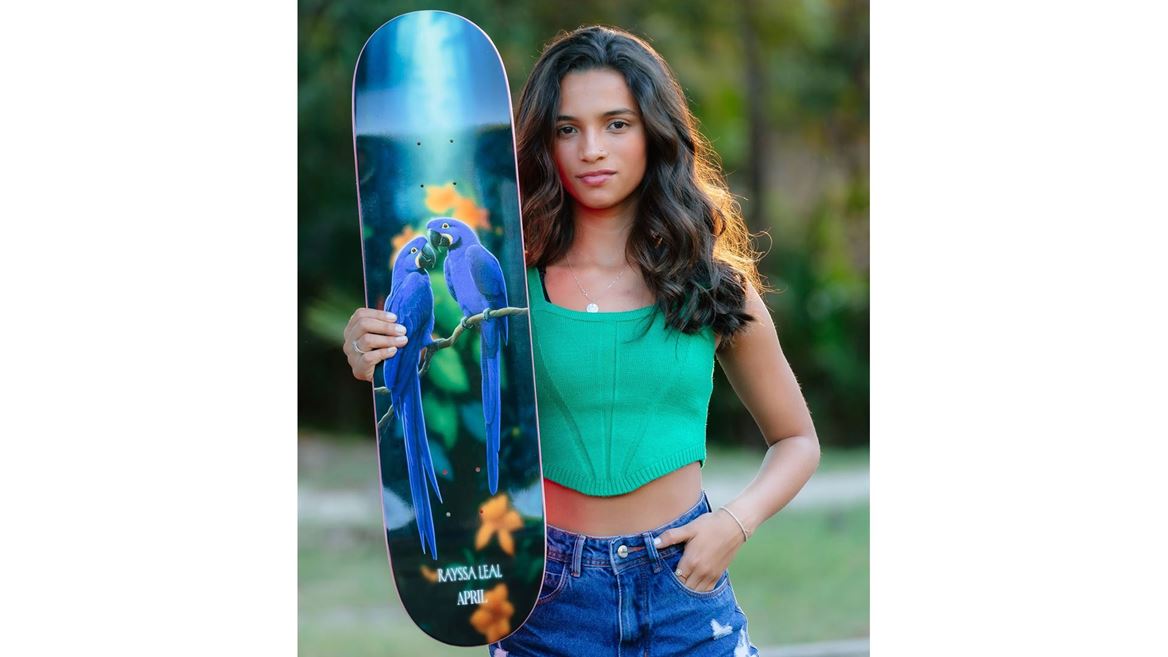 Skateboarding prodigy and Olympic medallist Rayssa Leal to advocate for nature with support from the IOC