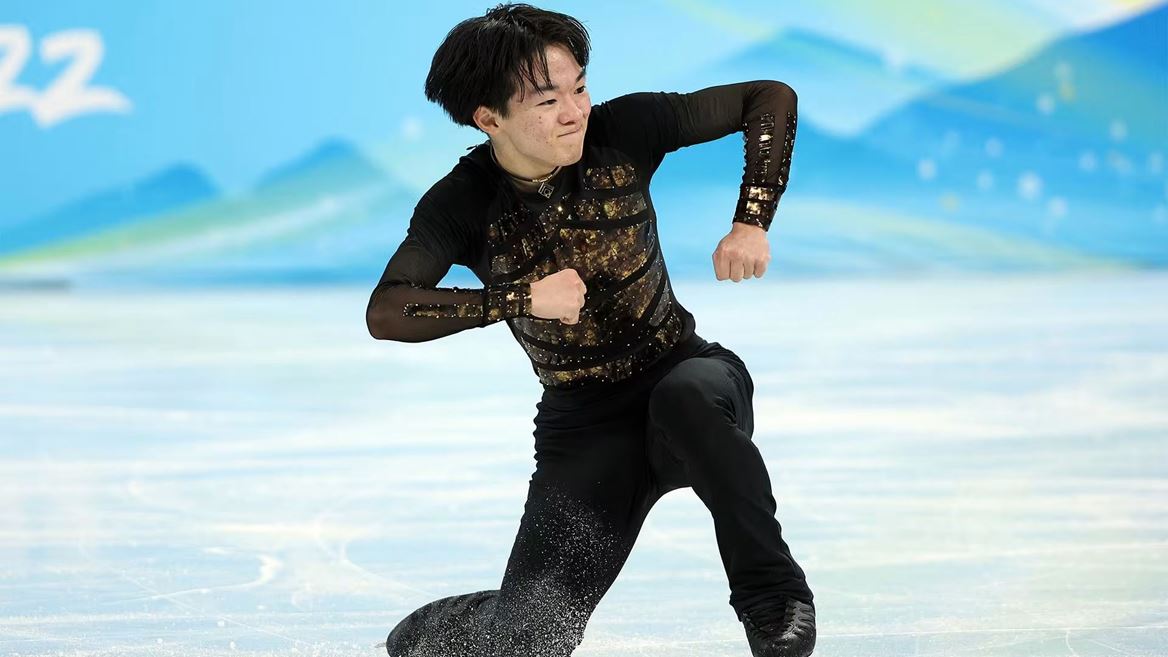 Beijing 2022 figure skaters receive team event Olympic medals during ceremony in Champions Park at Paris 2024