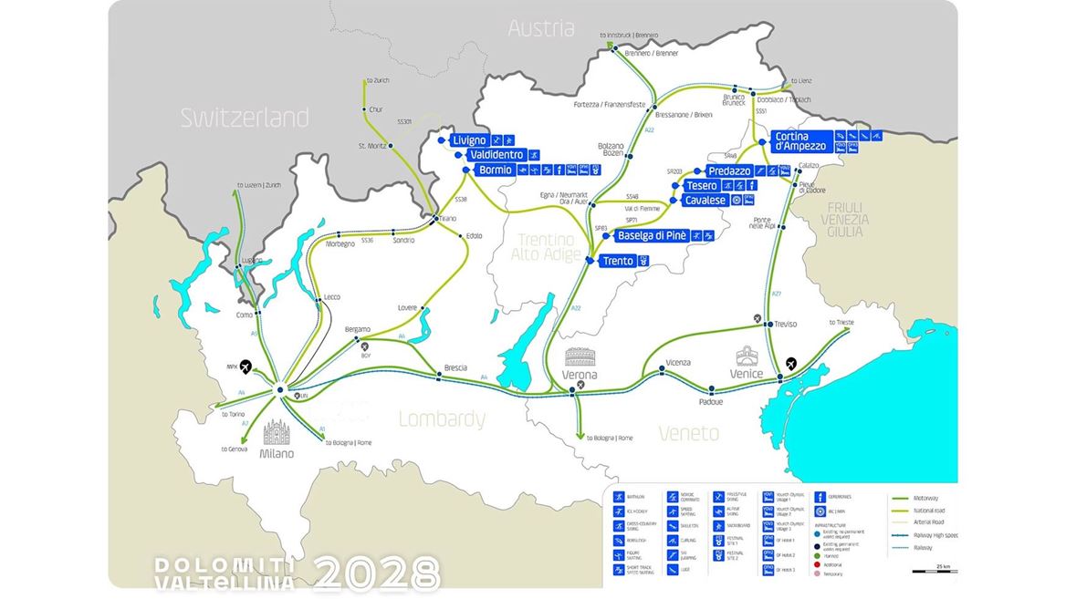 Dolomiti Valtellina recommended to the IOC Session as host of the Winter Youth Olympic Games 2028