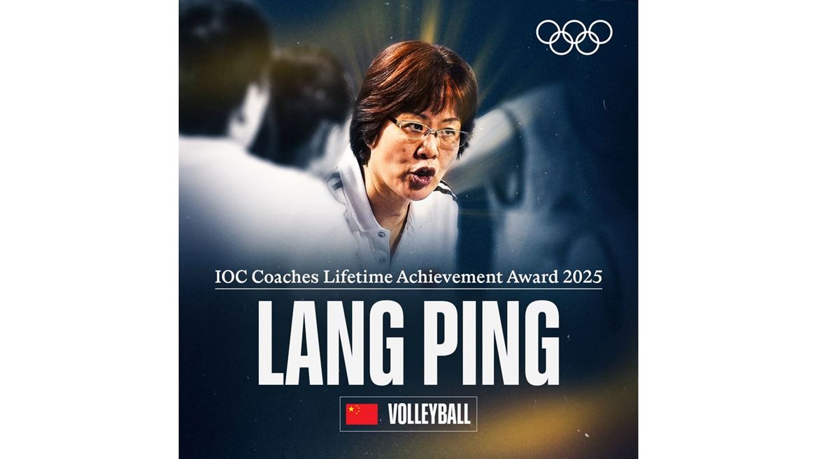 Lang Ping and Ra l de Jes s Trujillo D az honoured with IOC Coaches Lifetime Achievement Award