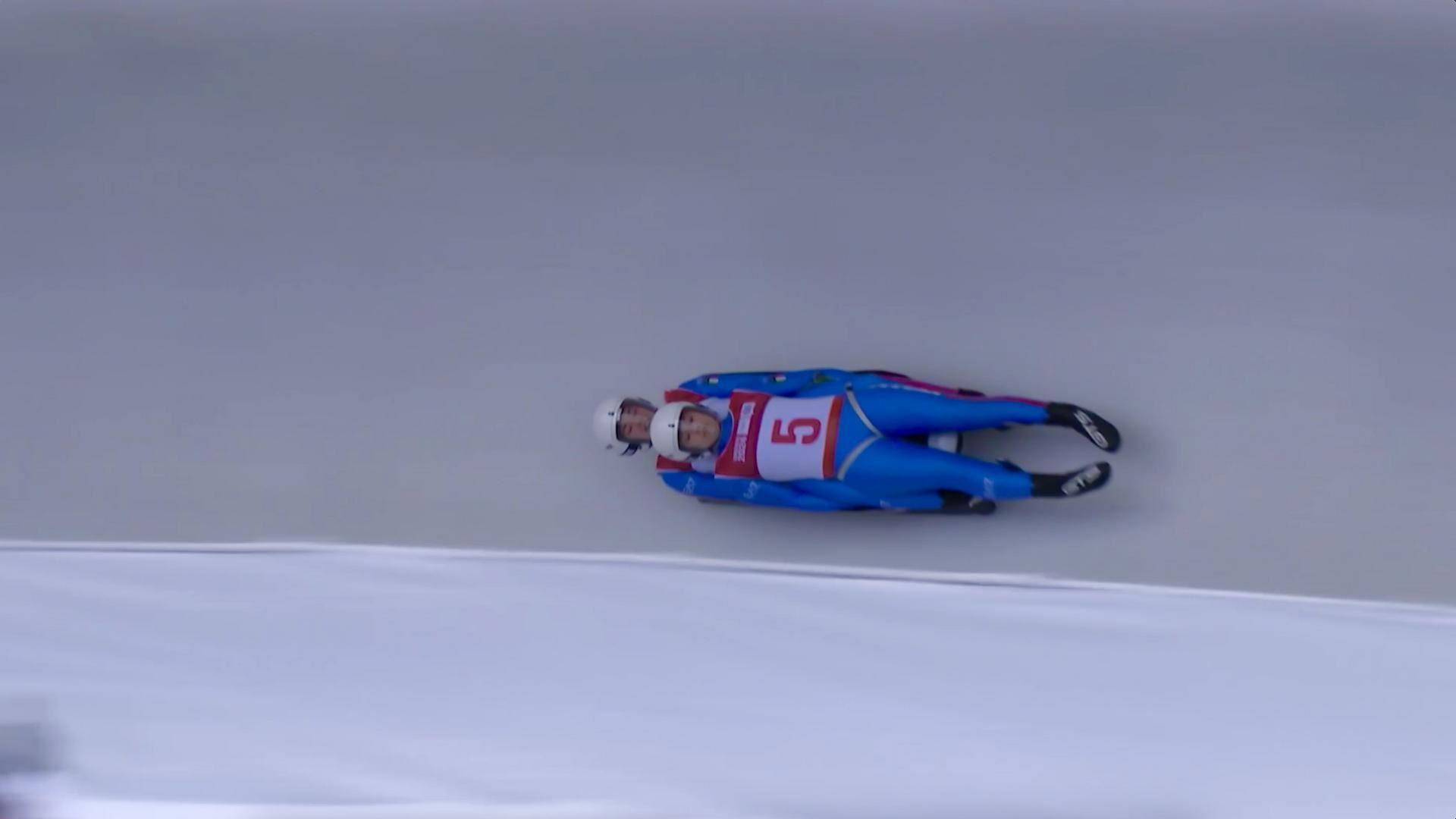 Golden double for Italy in Luge on day two of Winter Youth Olympic