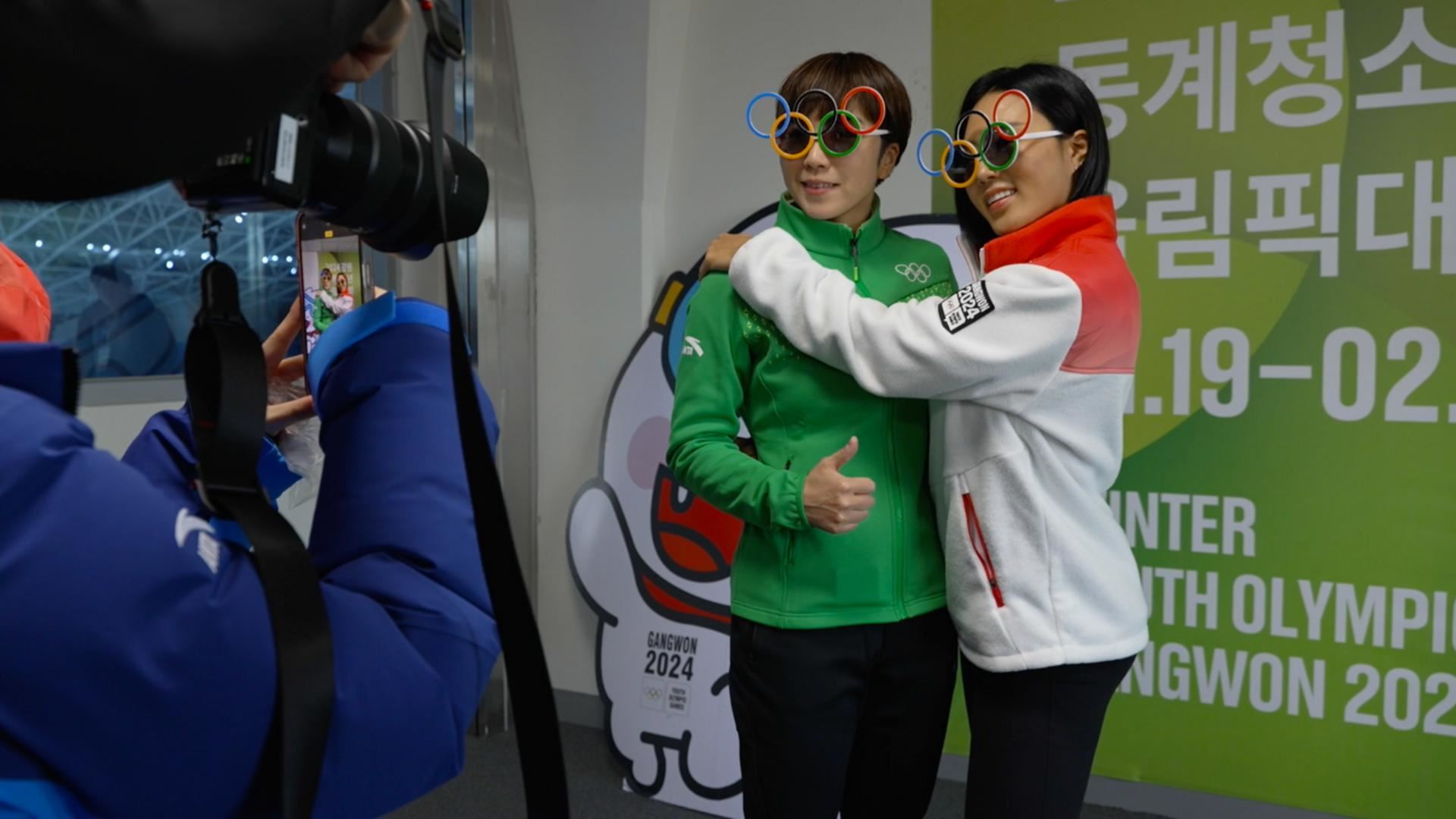 Korean and Japanese heroes meet again at Winter Youth Olympic Games Gangwon  2024 six years on after iconic embrace at PyeongChang 2018