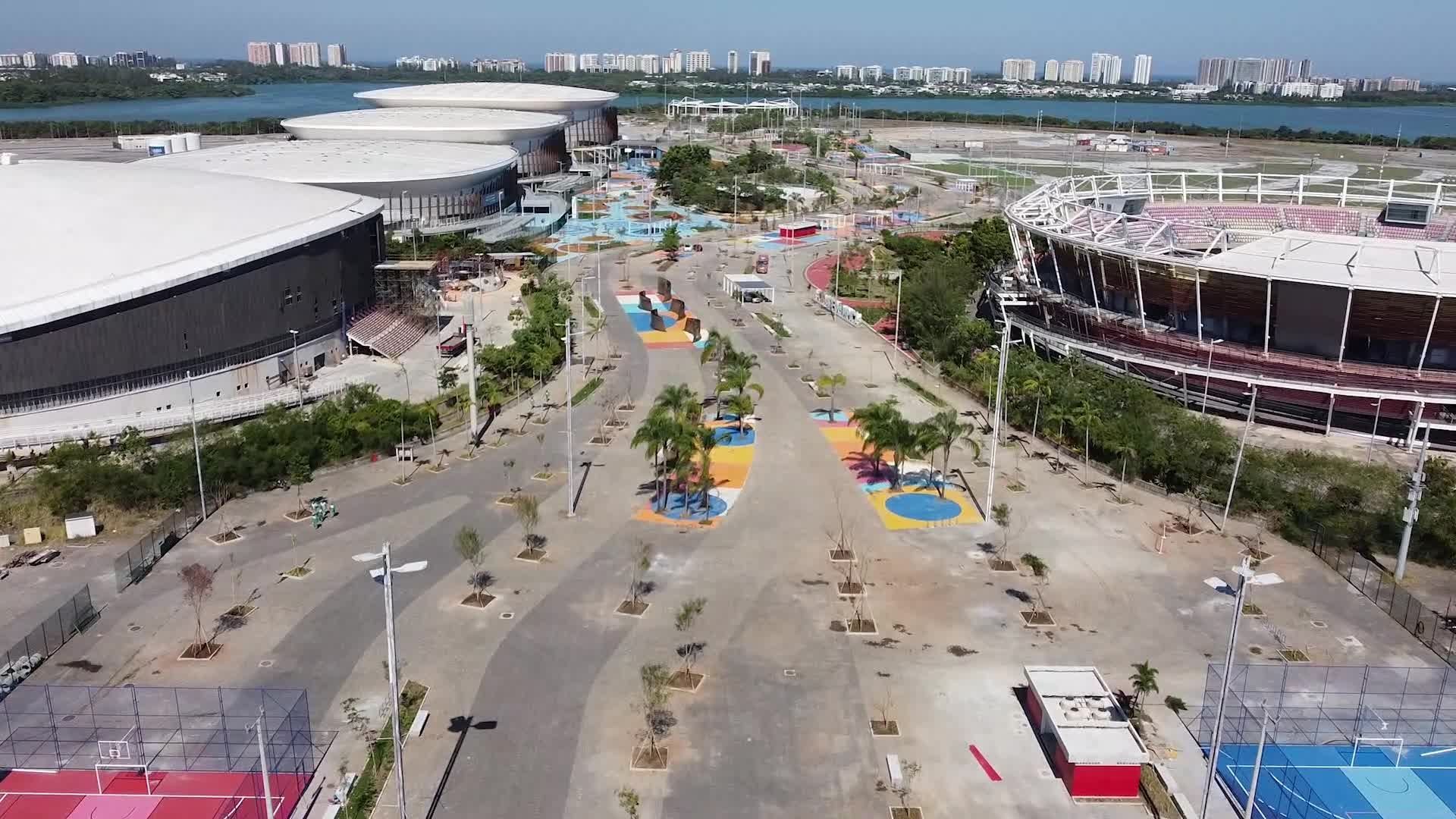 Olympic Way at Rio Olympic Park becomes a public space for sport and physical activity