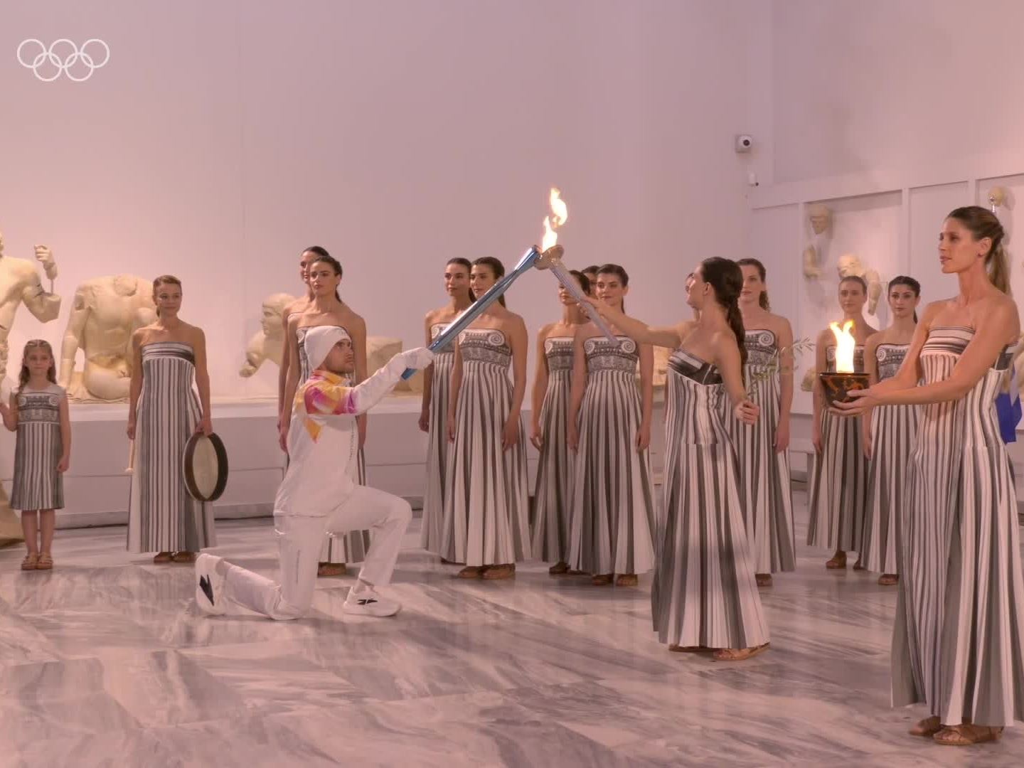 olympic-flame-lit-in-ancient-olympia-as-milano-cortina-2026-olympic-torch-relay-begins