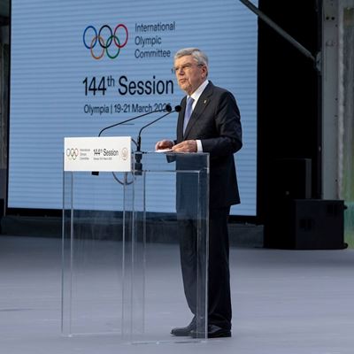 IOC gathers in ancient Greece to look to the future and elect a new President