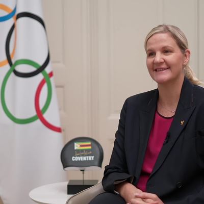 IOC President-elect Kirsty Coventry shares her vision for the Olympic Movement with her leadership about to begin