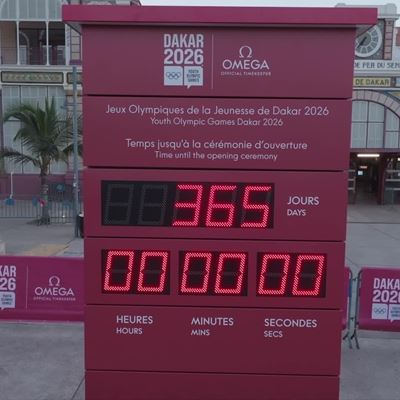 Dakar 2026 countdown clock