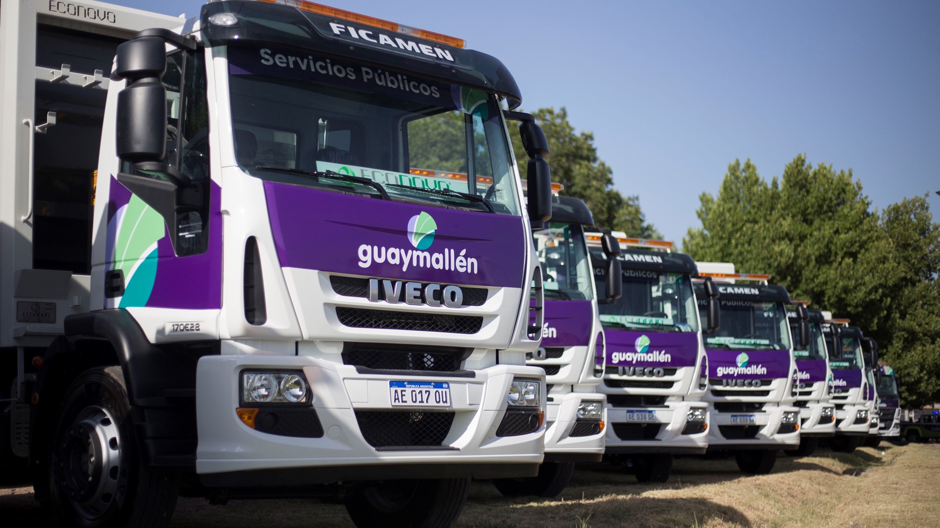 Más camiones IVECO colaborando en municipios argentinos