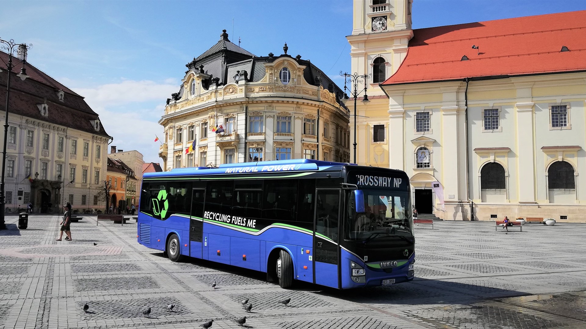 IVECO BUS vence prêmio de Ônibus Sustentável do Ano com o Crossway Natural Power