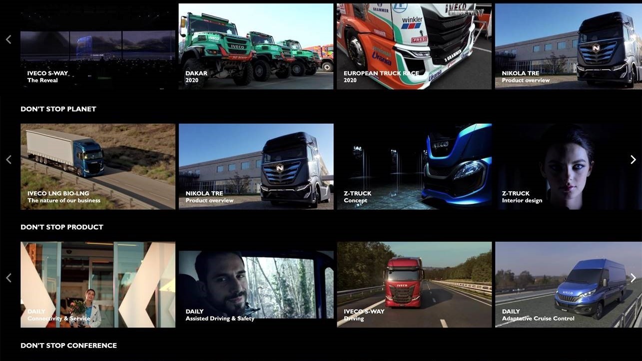 IVECO takes the lead with IVECO LIVE CHANNEL, the new broadcast platform dedicated to the world of transport