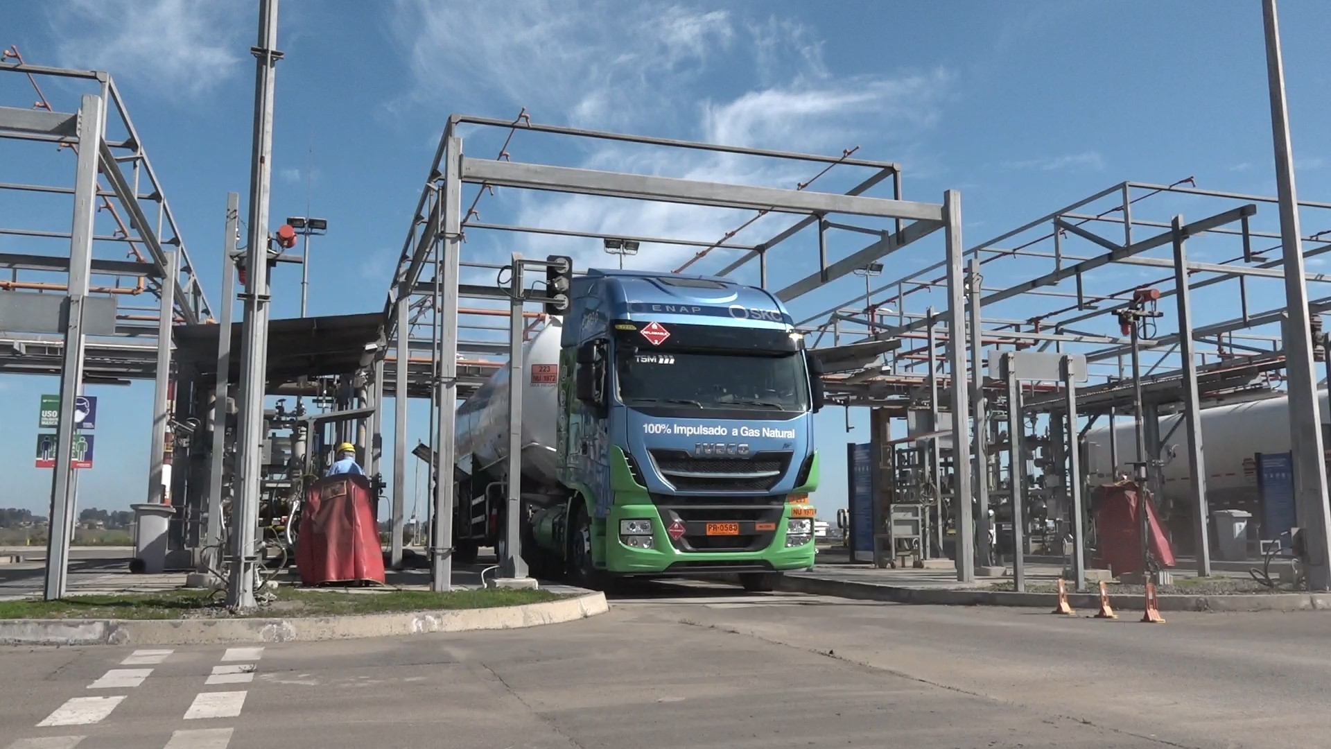 IVECO desembarca el primer camión a GNL en Chile