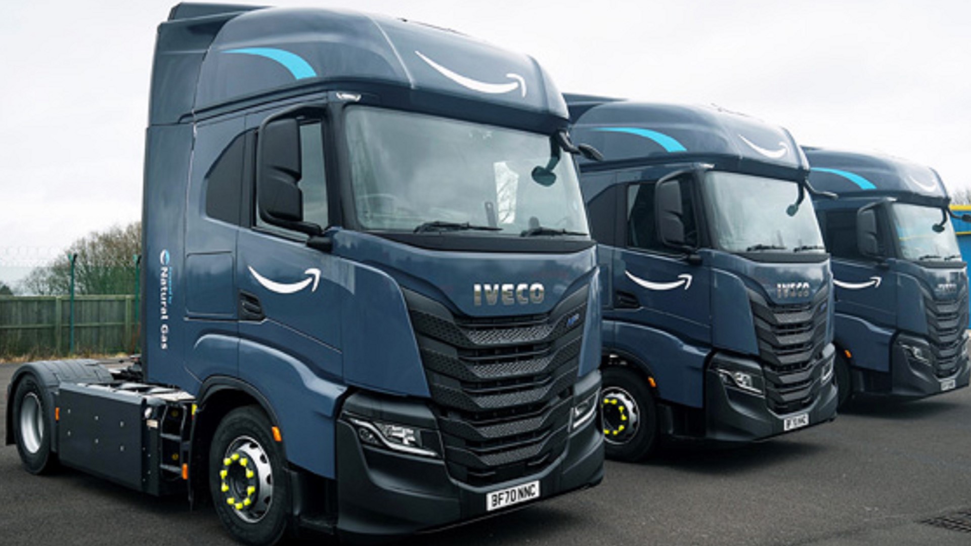 IVECO suministrará 1.064 camiones S-WAY “Natural Power” a Amazon en Europa