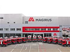 Magirus delivers 13 heavy foam tank pumpers to China