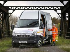 Network Rail benefits from larger capacity Iveco vans