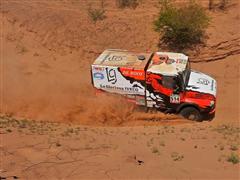 Iveco and De Rooy entered the final stretch of the Dakar with a wide lead