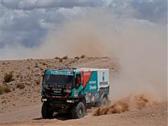 Iveco and De Rooy are consolidating their lead in the Dakar Rally