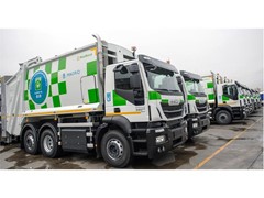 Urban waste collection in Madrid becomes more environmentally friendly with CNG-powered Iveco Stralis
