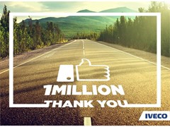 IVECO celebrates 1 million Facebook fans
