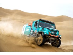 SILK WAY RALLY 2017: All drivers of Team PETRONAS De Rooy IVECO in the top ten of Stage 12
