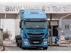 BMW Group chooses Stralis NP to test LNG technology for its logistics within the framework of the project "Innovation and Industry 4.0”
