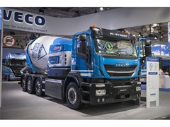 IVECO and CIFA present the world’s first bioCNG truck with electric hybrid concrete mixer