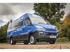 Trailblazing Blue Bus Innovations becomes first UK operator to run CNG minibuses with three IVECO Daily Lines joining fleet