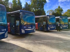 IVECO BUS delivers 61 Crossway to the Sardinian transportation company for the renewal of its fleet