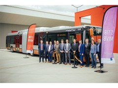 IVECO BUS and STIB-MIVB welcome the introduction of the first hybrid electric Urbanway buses from a total order of 141 vehicles