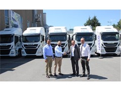 IVECO Delivers five Stralis XP to Alltrak International Transportation