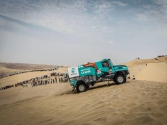 Podio de Iveco en la segunda etapa del Rally Dakar 2018