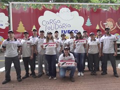 Camiones de “Carga Solidaria” IVECO atraviesan Brasil y llevan alegría a Palestina de Pará