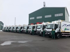 IVECO distributor Stahlbau delivers 10 Eurocargo garbage collection trucks to Tartyp JSC