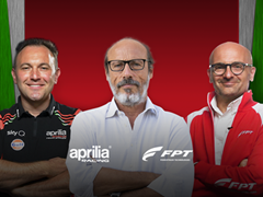 GUIDO MEDA INTERVIEWS FPT INDUSTRIAL AND APRILIA RACING ENGINE EXPERTS FOR THE NEW FPT WEBCAST PLATFORM