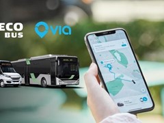 IVECO BUS launches collaboration with Via to introduce future of technology-enabled transit solutions