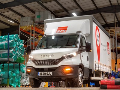 IVECO’s New Daily Hi-Matic is a perfect fit for SFS Flooring Supplies