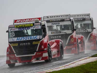 IVECO na pista com cinco caminhões na etapa gaúcha da Copa Truck 2019