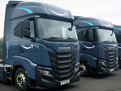 IVECO suministrará 1.064 camiones S-WAY “Natural Power” a Amazon en Europa