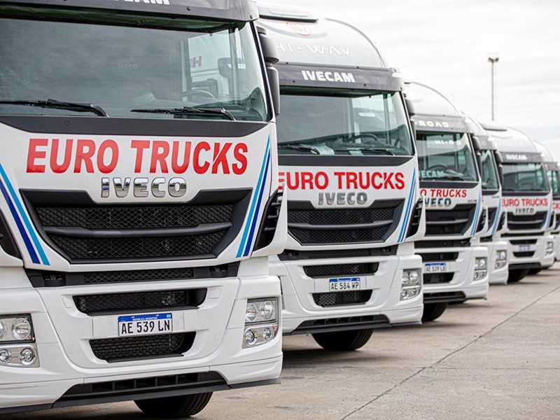 Eurotrucks apuesta al comercio internacional con camiones a GNC de IVECO