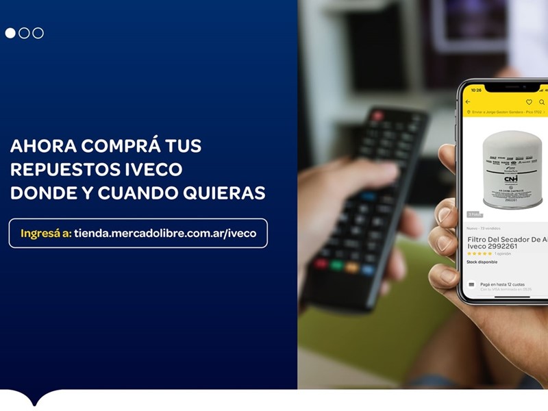 IVECO lanza su E-Commerce en Argentina