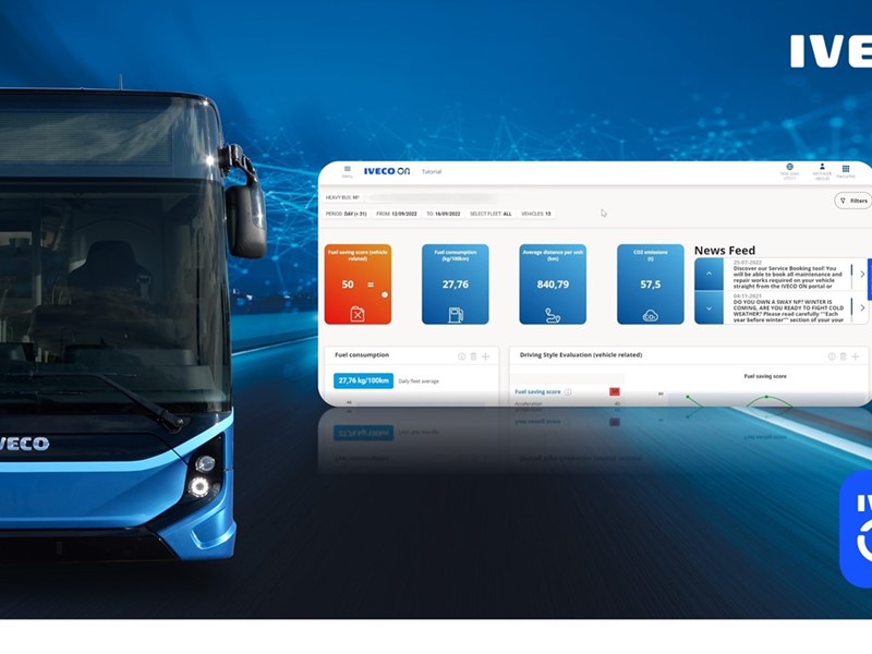 IVECO ON: A world of new digital services for IVECO BUS fleets