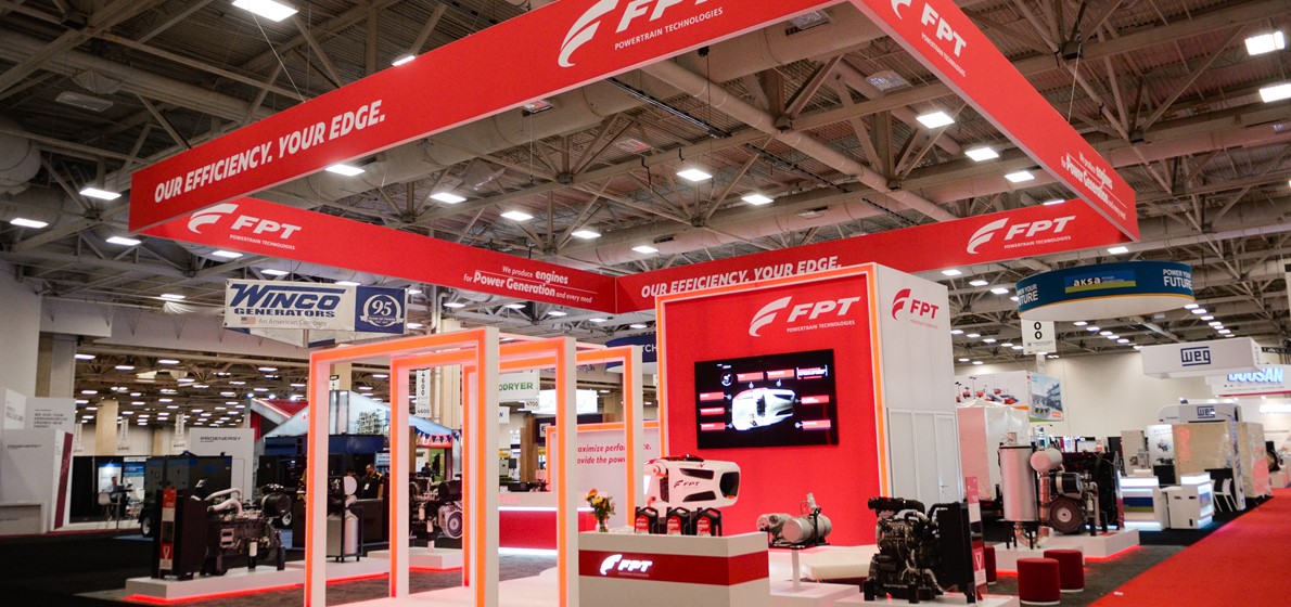 FPT INDUSTRIAL SHOWCASES ITS FULL STAGE V TECHNOLOGY RANGE AT POWERGEN IN DALLAS