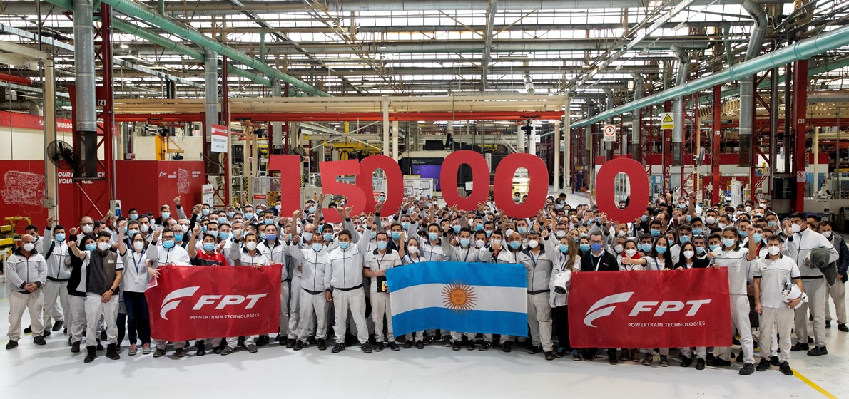 菲亚特动力科技创下新纪录：在科尔多瓦实现了 150000 台发动机总产量的里程碑