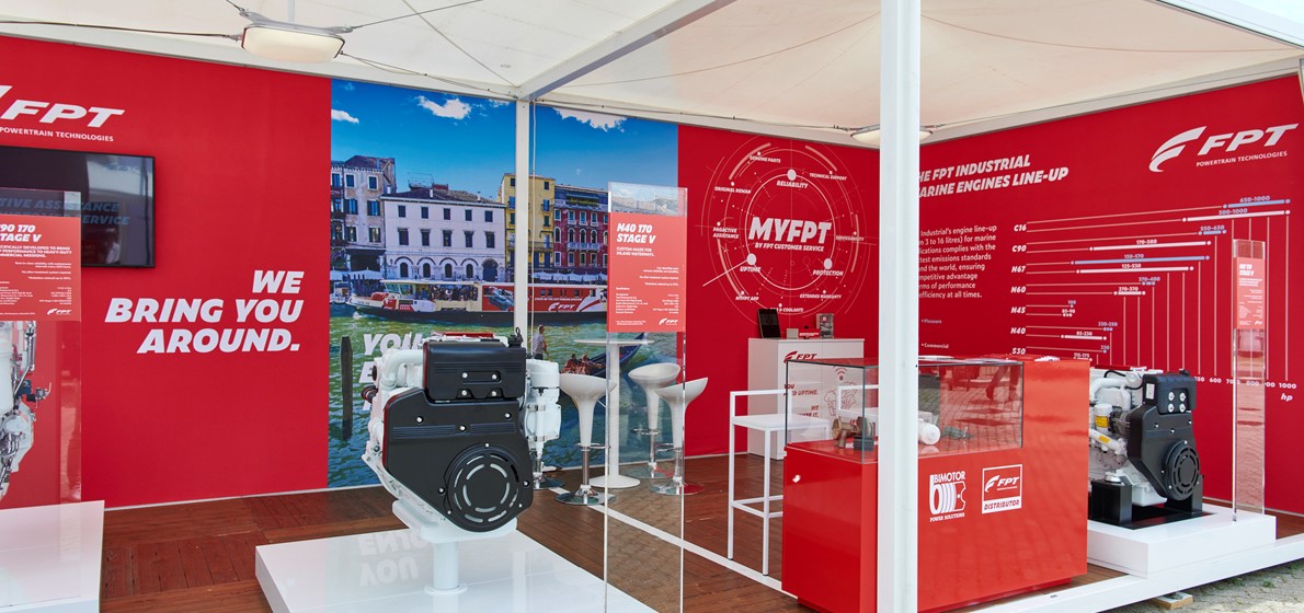 菲亚特动力科技在威尼斯走向可持续发展。通过发动机和艺术装置强调品牌的脱碳之路。