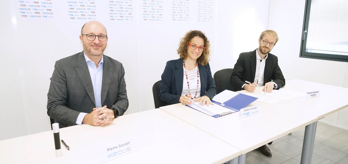 Keolis, Iveco France and Forsee Power join forces to optimise the performance of batteries for elect