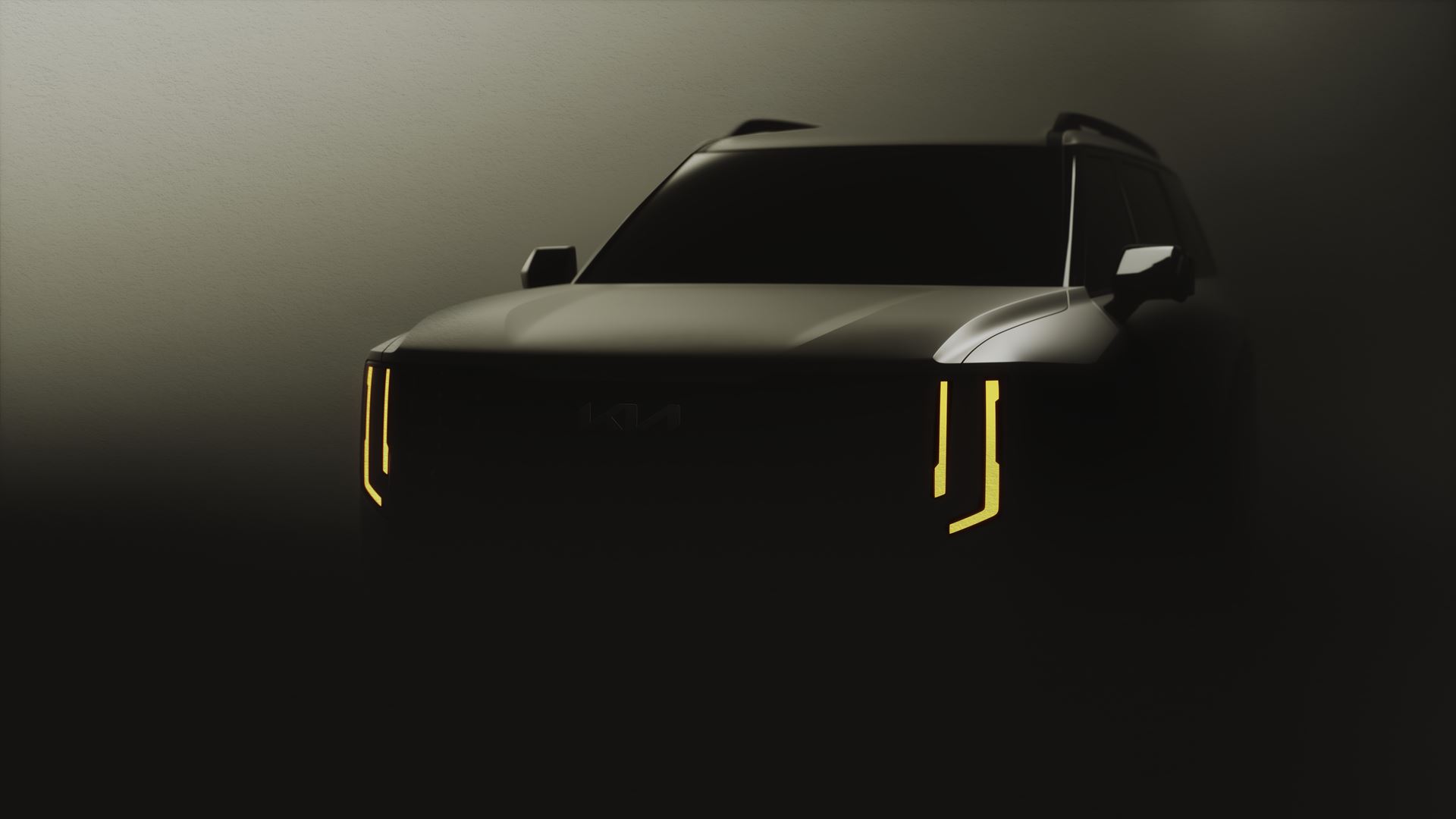 Kia reveals the first teaser images of the all-new 2027 Telluride SUV ahead of its global debut at the upcoming Los Ange